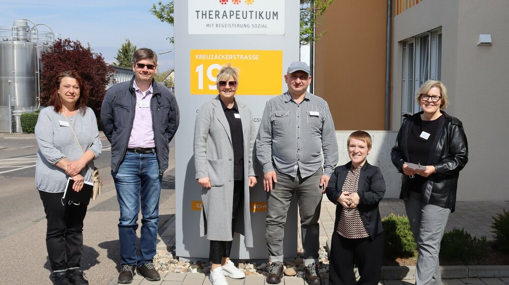 Abbildung: Besuch von Simone Fischer Abbildung: Besuch von Simone Fischer