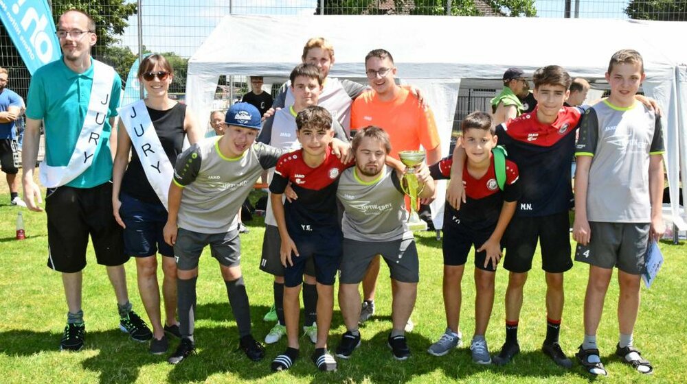 Abbildung: Bei diesem Fußballturnier sind Tore nicht so wichtig Abbildung: Bei diesem Fußballturnier sind Tore nicht so wichtig