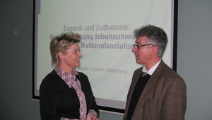 Abbildung: Prof. Dr. Hans-Jürgen Luderer zu Gast im THERAPEUTIKUM